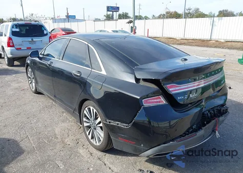 2018 Lincoln Mkz Reserve z USA, uszkodzony, nr VIN 3LN6L5E92JR625907